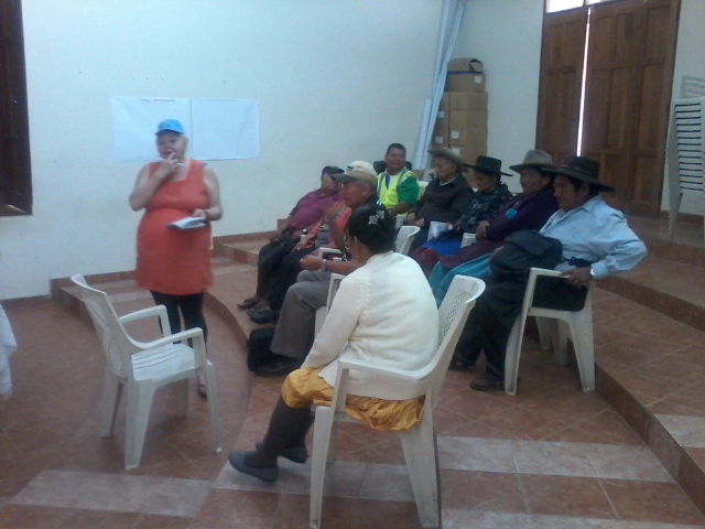 Taller con Médicos Tradicionales Monteagudo